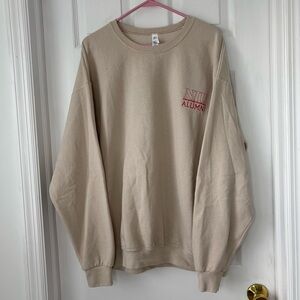 Northern Illinois University NIU Alumni Tan Crewneck Sweatshirt
